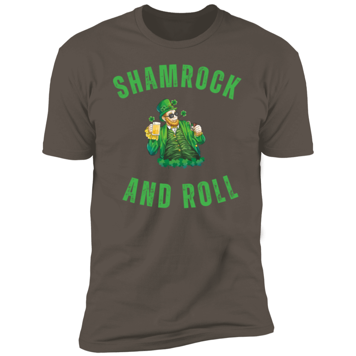 Shamrock and Roll Ultra Soft Premium Short Sleeve T-Shirt