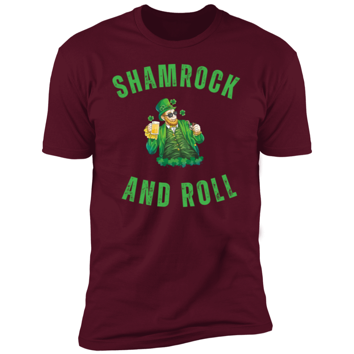 Shamrock and Roll Ultra Soft Premium Short Sleeve T-Shirt