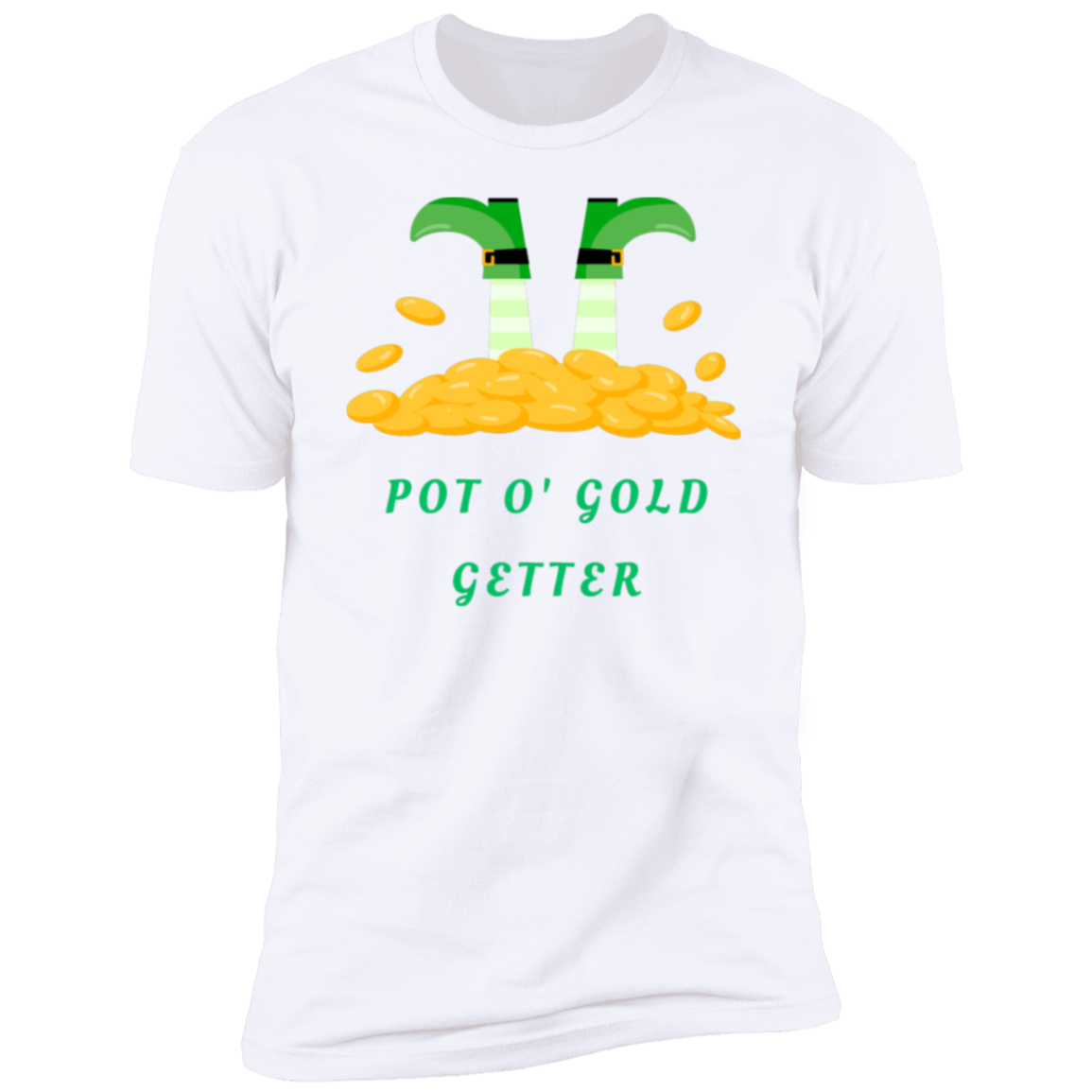 Pot O Gold Ultra Soft Premium Short Sleeve T-Shirt