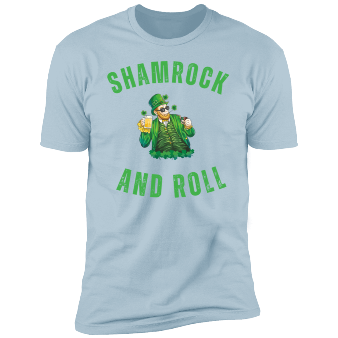 Shamrock and Roll Ultra Soft Premium Short Sleeve T-Shirt