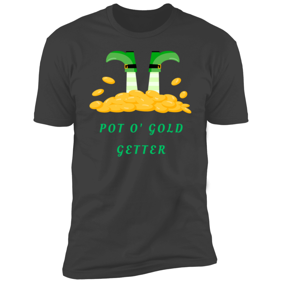 Pot O Gold Ultra Soft Premium Short Sleeve T-Shirt