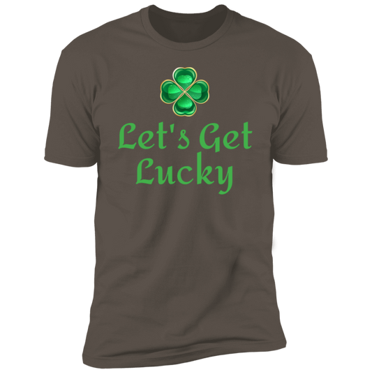 Let's Get Lucky Ultra Soft Premium Short Sleeve T-Shirt