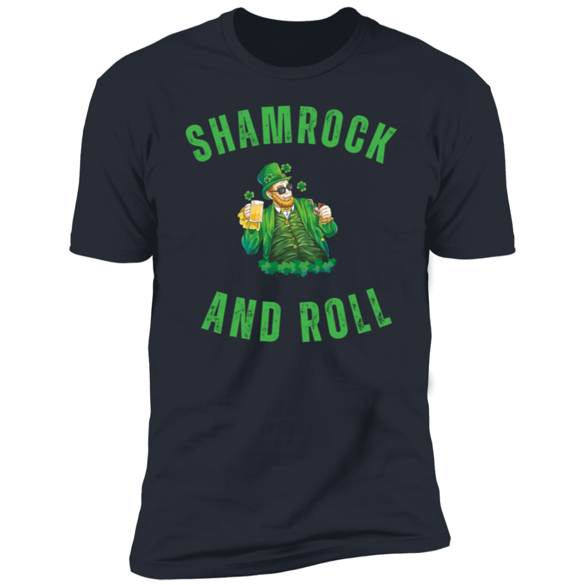 Shamrock and Roll Ultra Soft Premium Short Sleeve T-Shirt