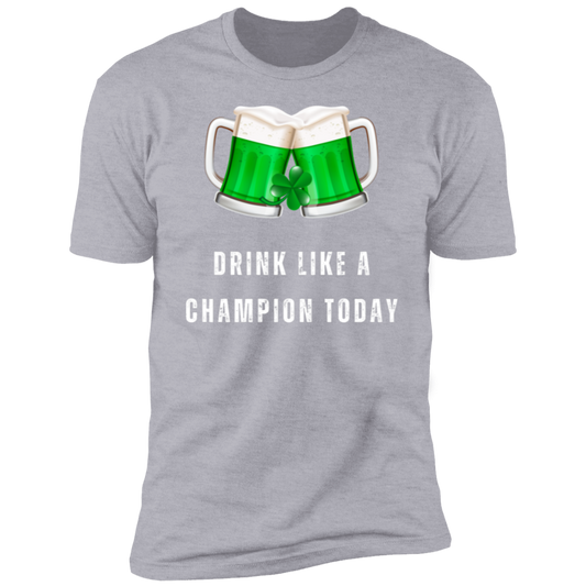 Drink Like a Champion Ultra Soft Premium Short Sleeve T-Shirt