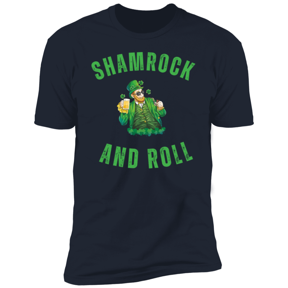 Shamrock and Roll Ultra Soft Premium Short Sleeve T-Shirt